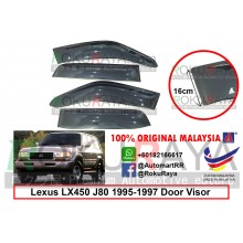 Lexus LX450 J80 (1st Gen) 1995-1997 AG Door Visor Air Press Wind Deflector (Extra Big 16cm Width)